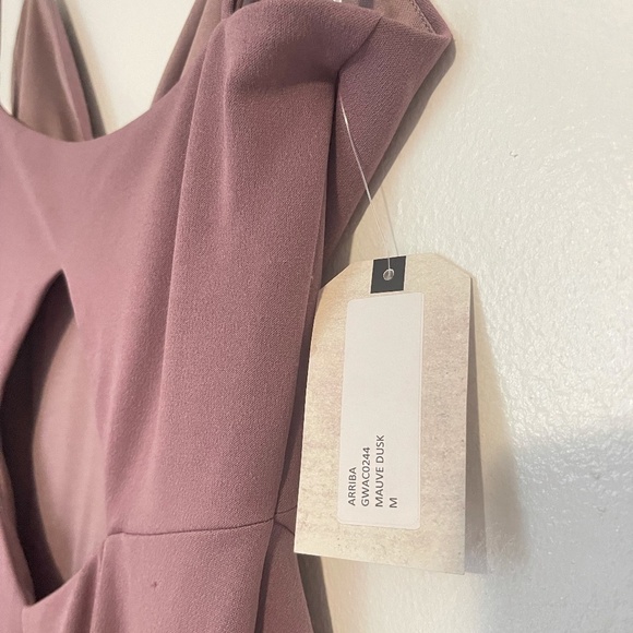 KATIE MAY Arriba Ruffle Gown in Mauve Dusk Size Medium NWT - Picture 8 of 9